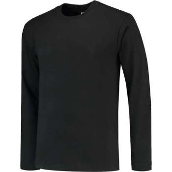 Tricorp t-shirt lange mouw - Casual - 101006 - zwart - maat M