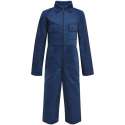 vidaXL Kinderoverall met mouwen maat 110/116 blauw