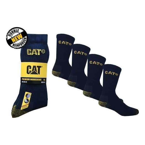 CATERPILLAR SOKKEN - CAT Premium werksokken - 43/46 - donkerblauw - 12 paar CATERPILLAR SOKKEN - CAT Premium werksokken - 43/46 - donkerblauw - 12 paar