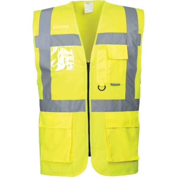 Portwest Berlin Executive Vest - Mannen - Geel - XL Portwest Berlin Executive Vest - Mannen - Geel - XL