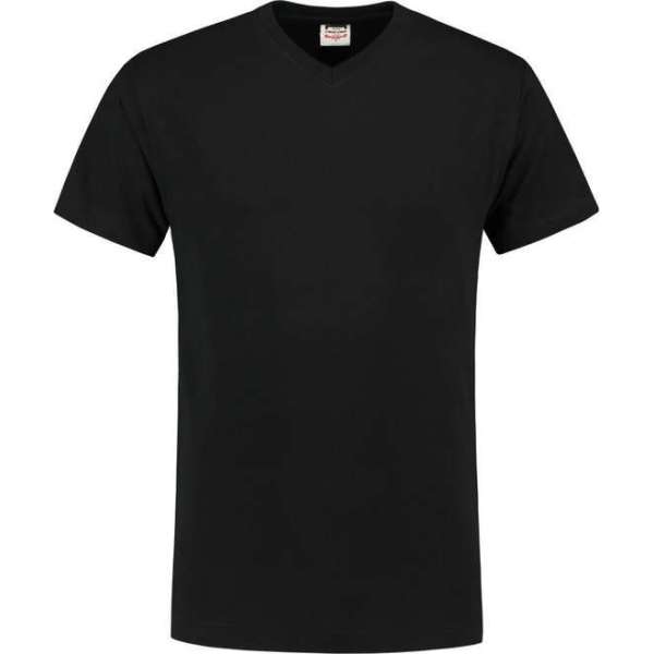 Tricorp T-shirt V-hals - Casual - 101007 - Zwart - maat XXXL Tricorp T-shirt V-hals - Casual - 101007 - Zwart - maat XXXL