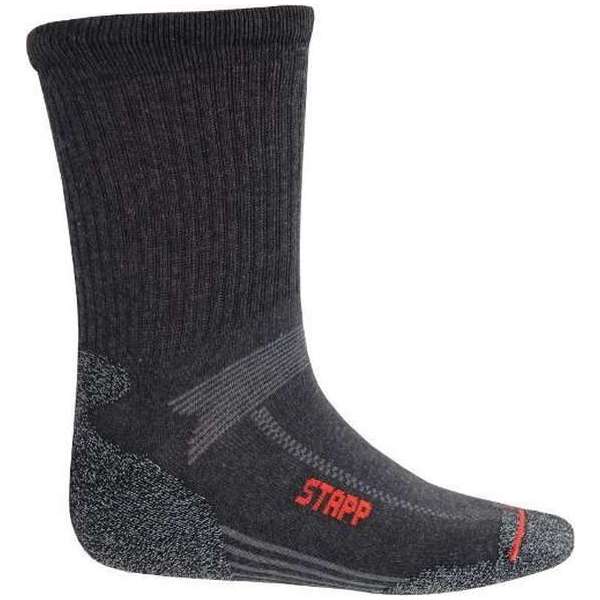 Stapp Unisex Coolmax Cordura Antraciet - Sokken - 39-42 Stapp Unisex Coolmax Cordura Antraciet - Sokken - 39-42
