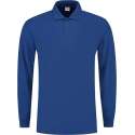 Tricorp Poloshirt lange mouw - Casual - 201009 - Royalblauw - maat 3XL
