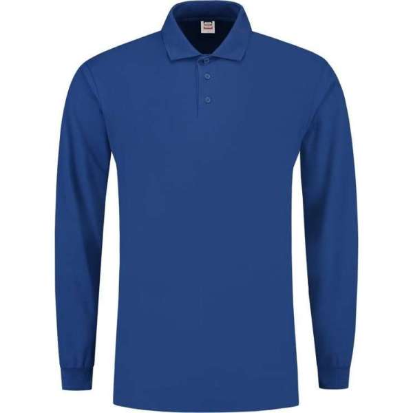 Tricorp Poloshirt lange mouw - Casual - 201009 - Royalblauw - maat 3XL Tricorp Poloshirt lange mouw - Casual - 201009 - Royalblauw - maat 3XL