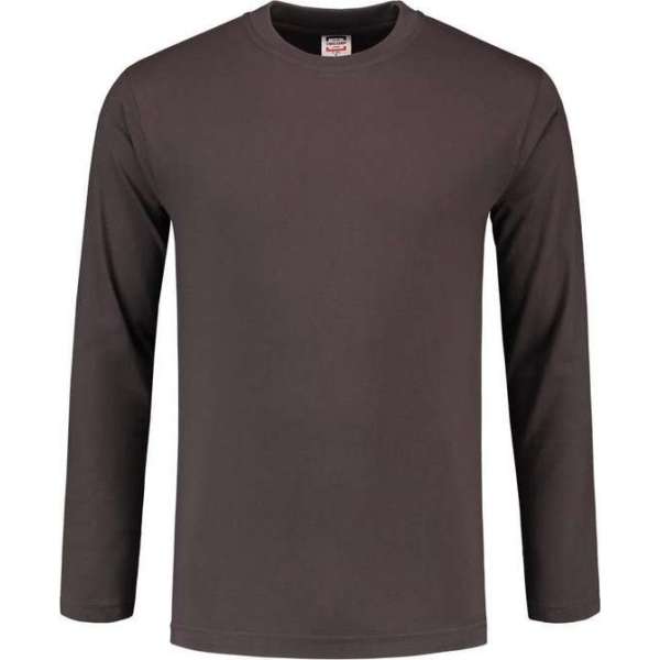 Tricorp T-shirt lange mouw - Casual - 101006 - Donkergrijs - maat XL Tricorp T-shirt lange mouw - Casual - 101006 - Donkergrijs - maat XL