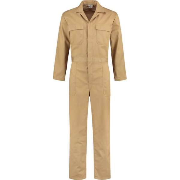 EM Workwear Overall Polyester/Katoen Kaki - Maat 46 EM Workwear Overall Polyester/Katoen Kaki - Maat 46