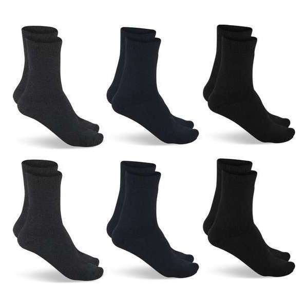 Primair Socks - Unisex Sokken 6 Paar Thermo Sokken - Multi - Maat 43-46 Primair Socks - Unisex Sokken 6 Paar Thermo Sokken - Multi - Maat 43-46