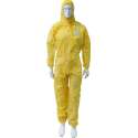 Technosafety Wegwerp Overall - Categorie 3 - Type 3/4/5/6 - Anti Statisch - Geel - Maat XL