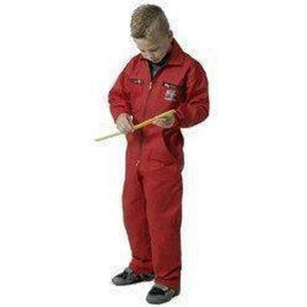 MM Eurotool Kinderoverall katoen rood - maat 176 MM Eurotool Kinderoverall katoen rood - maat 176