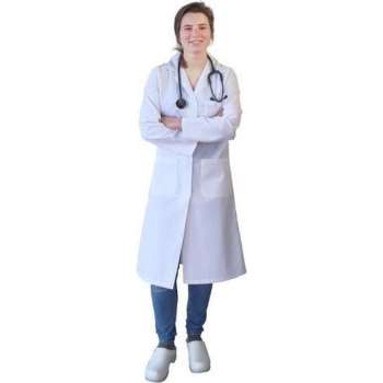 Dames model laboratoriumjas maat XL