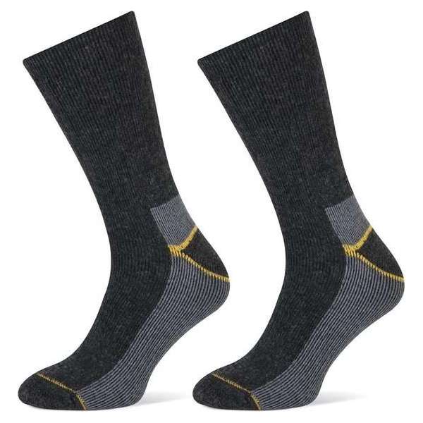 6-Pack Extra Stevige Thermo Werksokken Stapp Yellow - Thermo 4420.695 - antraciet - Unisex - Maat 39-42 6-Pack Extra Stevige Thermo Werksokken Stapp Yellow - Thermo 4420.695 - antraciet - Unisex - Maat 39-42