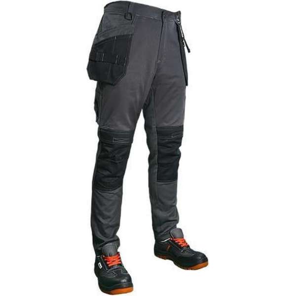 BTC10-WERKBROEK-ZWART GRIJS-MAAT 44 BTC10-WERKBROEK-ZWART GRIJS-MAAT 44