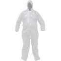 Wegwerp Overall non woven Wit XL Spatwaterdicht circa 170cm Non woven 40 gram/m²