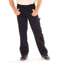 Stretch worker jeans, kleur zwart, maat 48