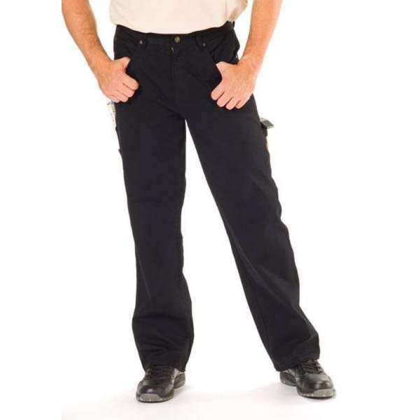 Stretch worker jeans, kleur zwart, maat 48 Stretch worker jeans, kleur zwart, maat 48