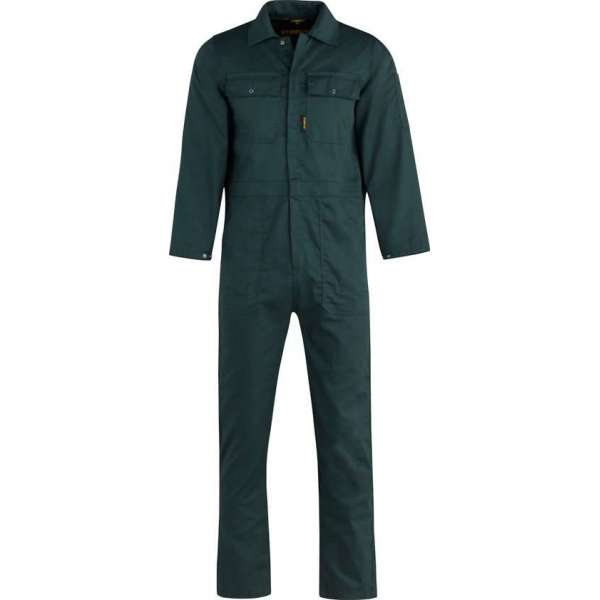 STØRVIK Werkoverall 65% Polyester / 35% Katoen Unisex Groen - Maat 64 - THOMAS STØRVIK Werkoverall 65% Polyester / 35% Katoen Unisex Groen - Maat 64 - THOMAS
