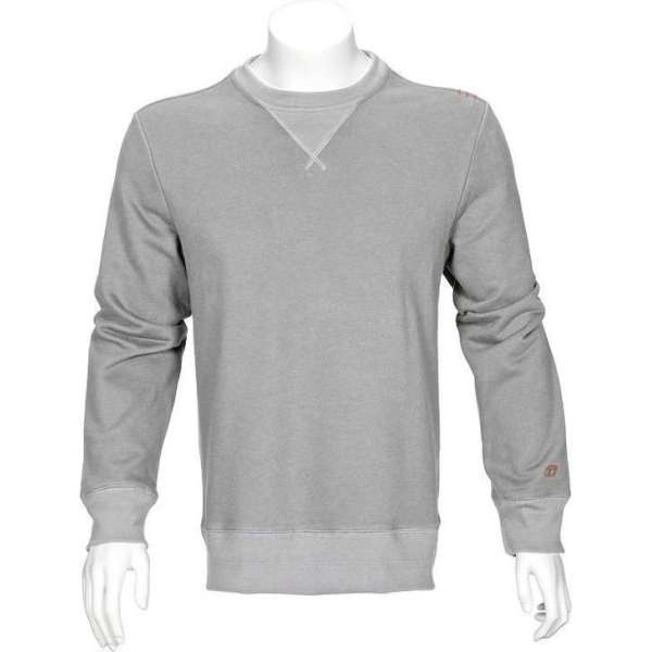 T'RIFFIC® EGO Sweater Ronde hals Brushed inside 80/20% katoen/polyester Grijs melee size M T'RIFFIC® EGO Sweater Ronde hals Brushed inside 80/20% katoen/polyester Grijs melee size M