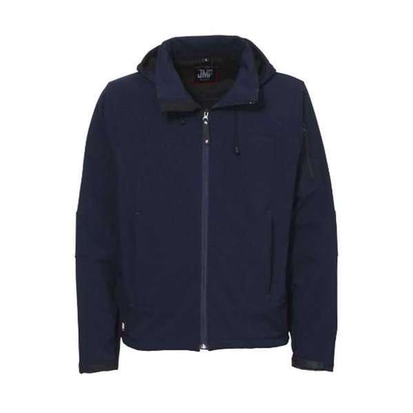 JMP Wear 3VP-M060008 Andorra Navy Softshell Jas Uniseks JMP Wear 3VP-M060008 Andorra Navy Softshell Jas Uniseks