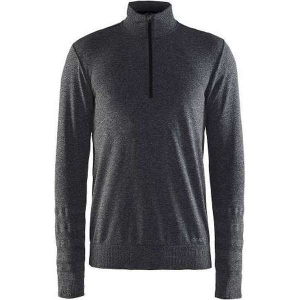 Craft Smooth Halfzip Zwart Craft Smooth Halfzip Zwart