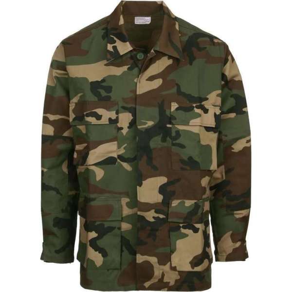Fostex BDU binnenjas woodland camo Fostex BDU binnenjas woodland camo