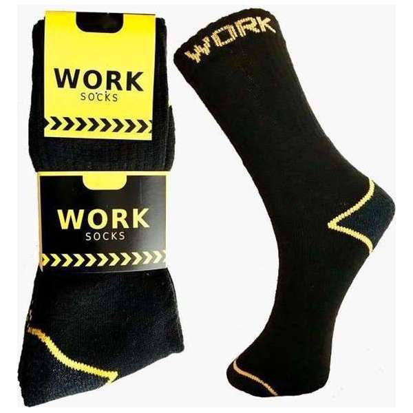 Q-Tex Werksokken set van 2 paar - Multipack - Unisex - Maat 43 - 46 Q-Tex Werksokken set van 2 paar - Multipack - Unisex - Maat 43 - 46