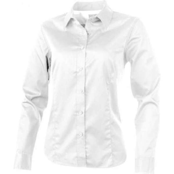 Overhemd dames wit langemouw maat XL (werkoverhemd o.a. horeca) Overhemd dames wit langemouw maat XL (werkoverhemd o.a. horeca)