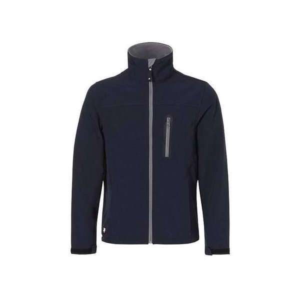 JMP Wear 3VP-M060014 Bolivia Blauw Softshell Jas Uniseks JMP Wear 3VP-M060014 Bolivia Blauw Softshell Jas Uniseks