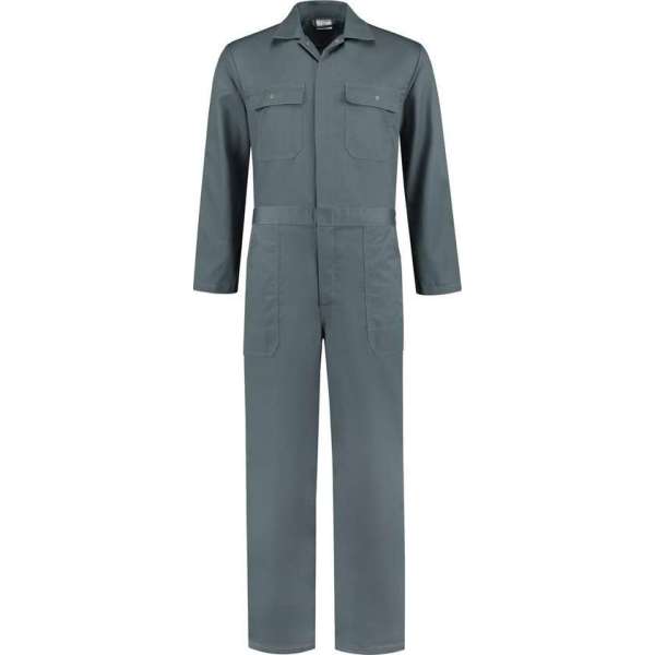EM Workwear Overall Polyester/Katoen Grijs - Maat 50 EM Workwear Overall Polyester/Katoen Grijs - Maat 50