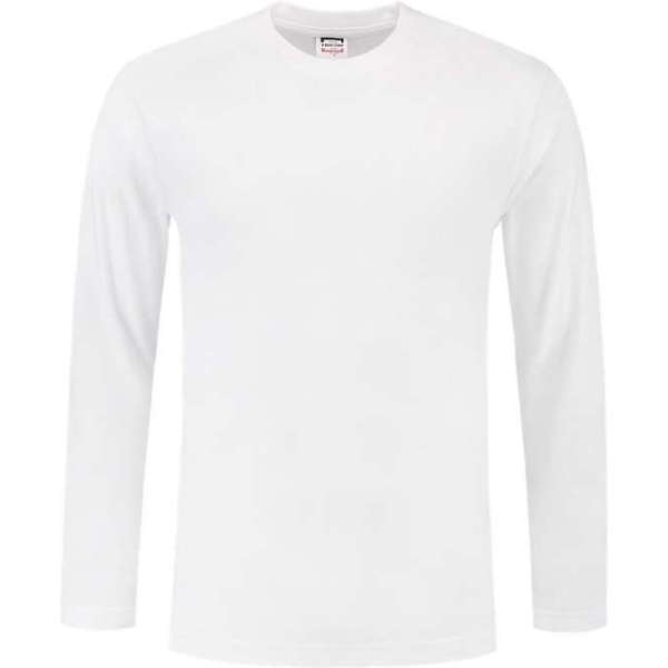 Tricorp t-shirt lange mouw - Casual - 101006 - wit - maat L Tricorp t-shirt lange mouw - Casual - 101006 - wit - maat L