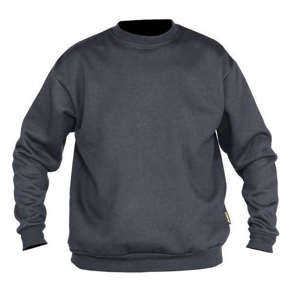 STØRVIK Sweater Ronde Hals 4 seizoenen Heren Antraciet Grijs - Maat 2XL - TORINO STØRVIK Sweater Ronde Hals 4 seizoenen Heren Antraciet Grijs - Maat 2XL - TORINO