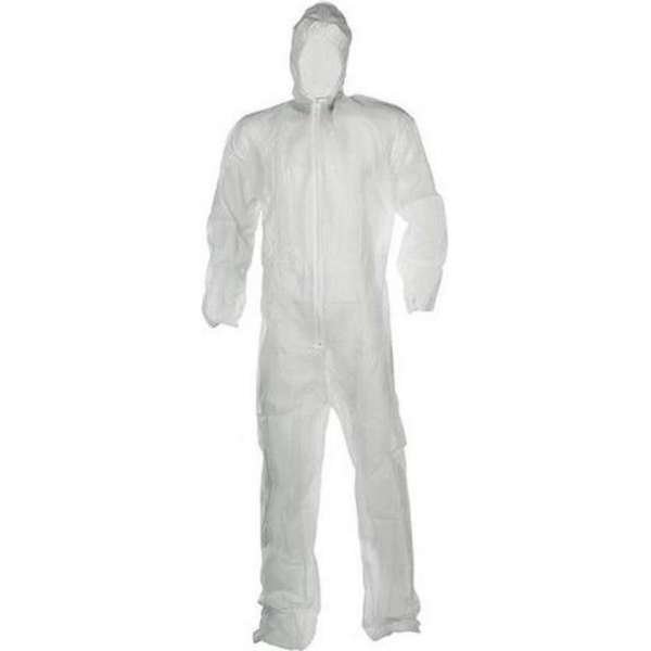Witte wegwerp schilders overall one size - Klus overalls Witte wegwerp schilders overall one size - Klus overalls