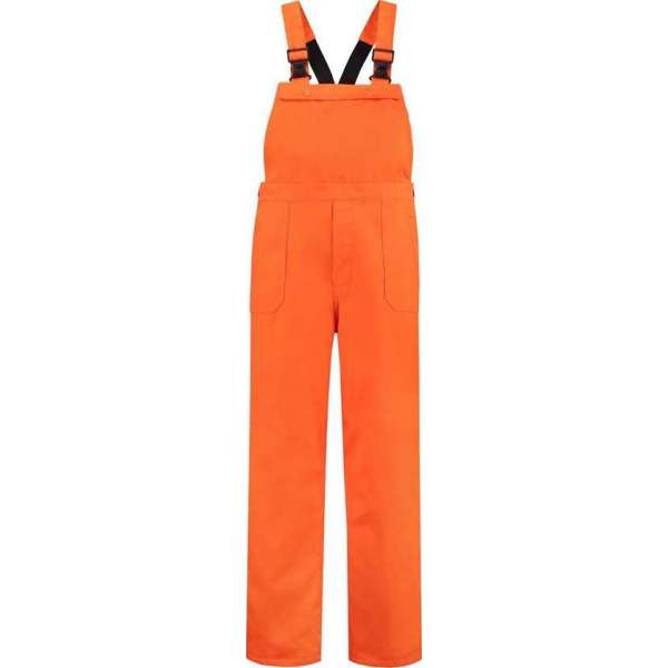 EM Workwear Tuinbroek Polyester/Katoen Oranje - Maat 52 EM Workwear Tuinbroek Polyester/Katoen Oranje - Maat 52