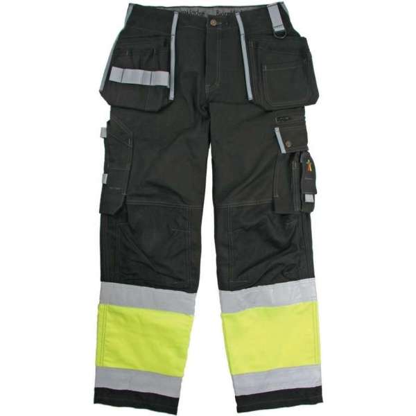 Bjrnklder broek Technique HiVis zwart Bjrnklder broek Technique HiVis zwart