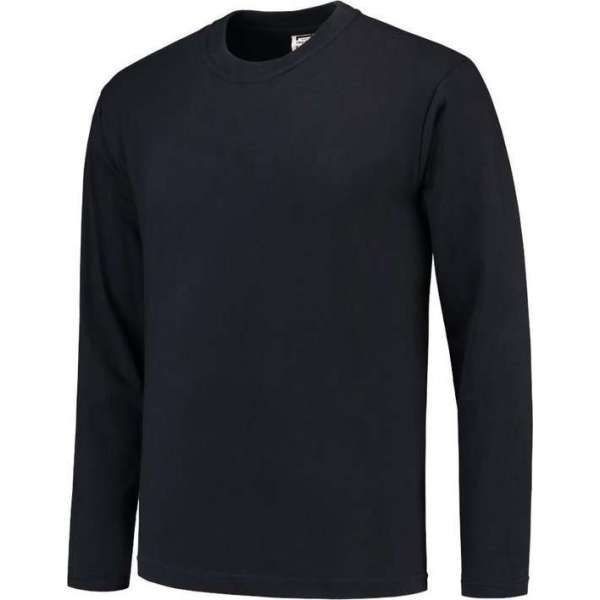 Tricorp t-shirt lange mouw - Casual - 101006 - navy - maat XL Tricorp t-shirt lange mouw - Casual - 101006 - navy - maat XL