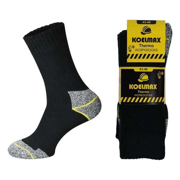 Koelmax werksokken - THERMO - 10 paar - maat 47-50 Koelmax werksokken - THERMO - 10 paar - maat 47-50