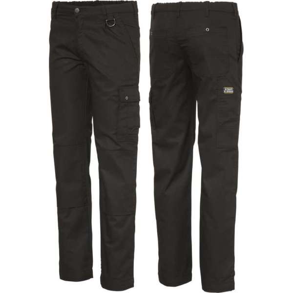 Ultimate Workwear - Standaard Werkbroek DAVOS - 100% katoen 320 gr/m2- Zwart Ultimate Workwear - Standaard Werkbroek DAVOS - 100% katoen 320 gr/m2- Zwart