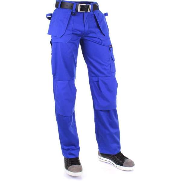 KREB Workwear Edwin Werkbroek Heren - Kobaltblauw - Maat 46 KREB Workwear Edwin Werkbroek Heren - Kobaltblauw - Maat 46