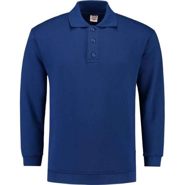 Tricorp Polo Sweater Boord 301005 Koningsblauw - Maat M Tricorp Polo Sweater Boord 301005 Koningsblauw - Maat M