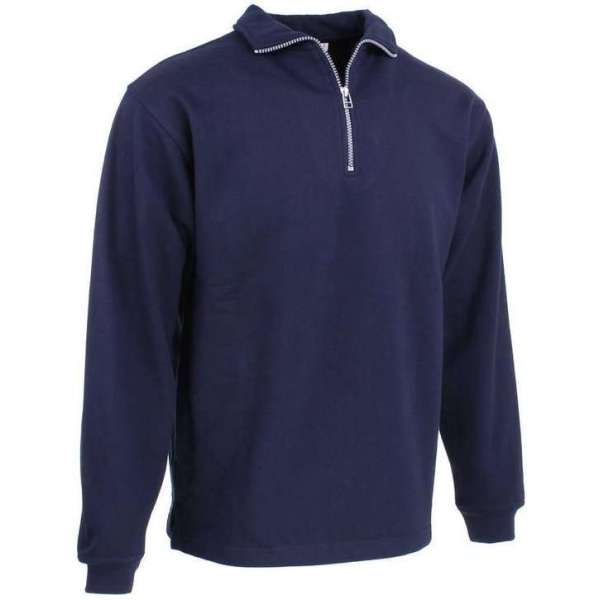 KREB Workwear® EVERT Zip Sweater MarineblauwXL KREB Workwear® EVERT Zip Sweater MarineblauwXL