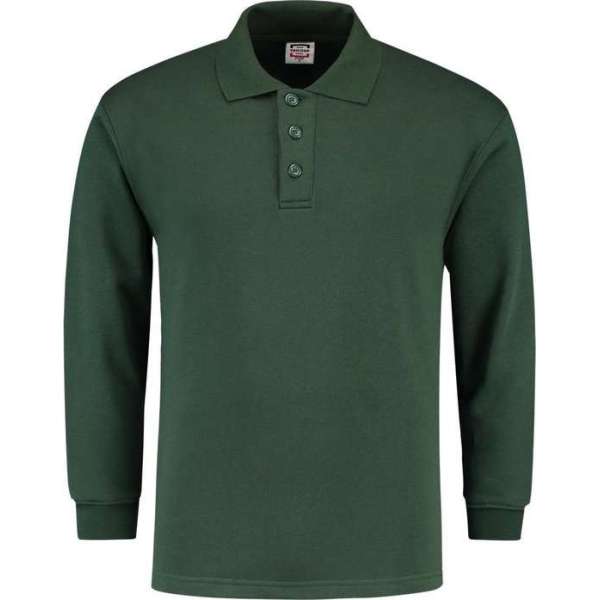 Tricorp polosweater - Casual - 301004 - flessengroen - maat L Tricorp polosweater - Casual - 301004 - flessengroen - maat L