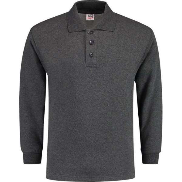 Tricorp Casual Polosweater - 301004 - Antraciet - maat L Tricorp Casual Polosweater - 301004 - Antraciet - maat L