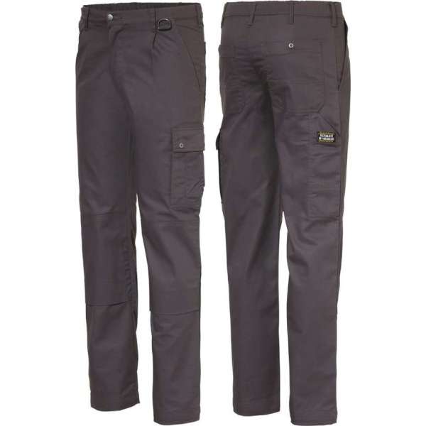 Ultimate Workwear - Werkbroek STANS - polykatoen - lichtgewicht - Donkergrijs Ultimate Workwear - Werkbroek STANS - polykatoen - lichtgewicht - Donkergrijs