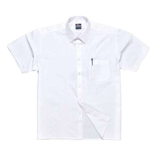 PW S104 Classic shirt KM wit* PW S104 Classic shirt KM wit*