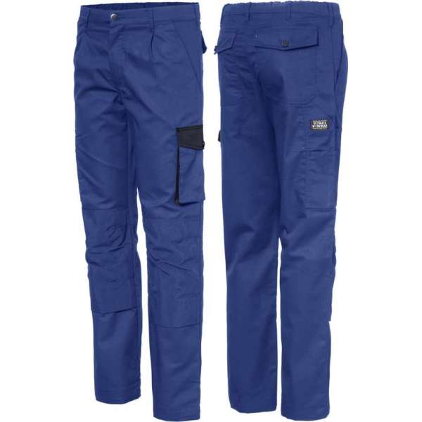 Ultimate Workwear - Werkbroek SHAWN - polykatoen - lichtgewicht tweekleurig Blauw (Kobalt/Royal Blue)/Blauw (Marine/Navy) Ultimate Workwear - Werkbroek SHAWN - polykatoen - lichtgewicht tweekleurig Blauw (Kobalt/Royal Blue)/Blauw (Marine/Navy)