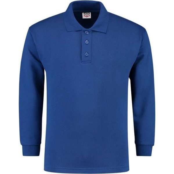 Tricorp polosweater - Casual - 301004 - koningsblauw - maat L Tricorp polosweater - Casual - 301004 - koningsblauw - maat L