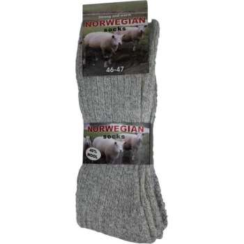 Werksokken - 43-46, zwart - 9 pack - Primair Socks - Herensokken - Grijs 012