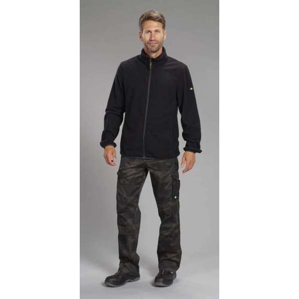 Uncle Sam WORKWEAR Fleece jack, kleur zwart, maat XL Uncle Sam WORKWEAR Fleece jack, kleur zwart, maat XL