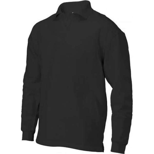 Tricorp Casual Polosweater - 301004 - Zwart - maat M Tricorp Casual Polosweater - 301004 - Zwart - maat M