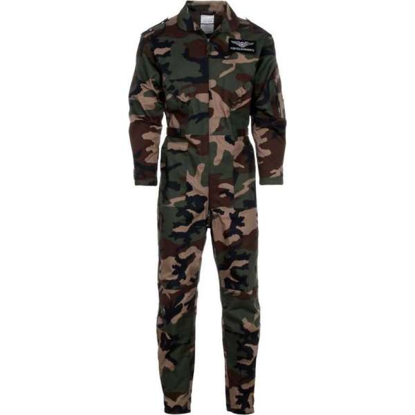 Fostex kinder piloten overall woodland camo Fostex kinder piloten overall woodland camo