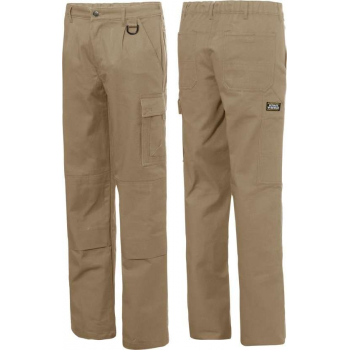 Ultimate Workwear - Standaard Werkbroek DAVOS - 100% katoen 320 gr/m2- Khaki/Kaki